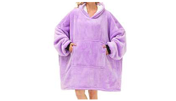 Double Layer Hooded Wearable Blanket  Suppliers