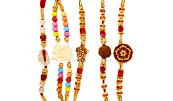 Set of 5 Rakhis Suppliers