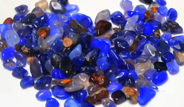 Blue Agate Stone Suppliers in Samthar