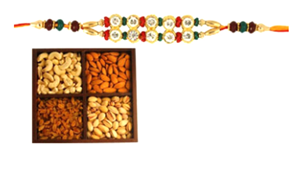 Rakhi with Dry Fruits Suppliers