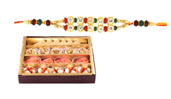 Rakhi with Sweets Suppliers