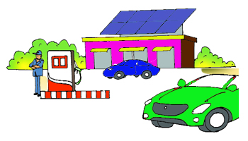 Solar Powered Petrol Pump Suppliers in Baripada Town