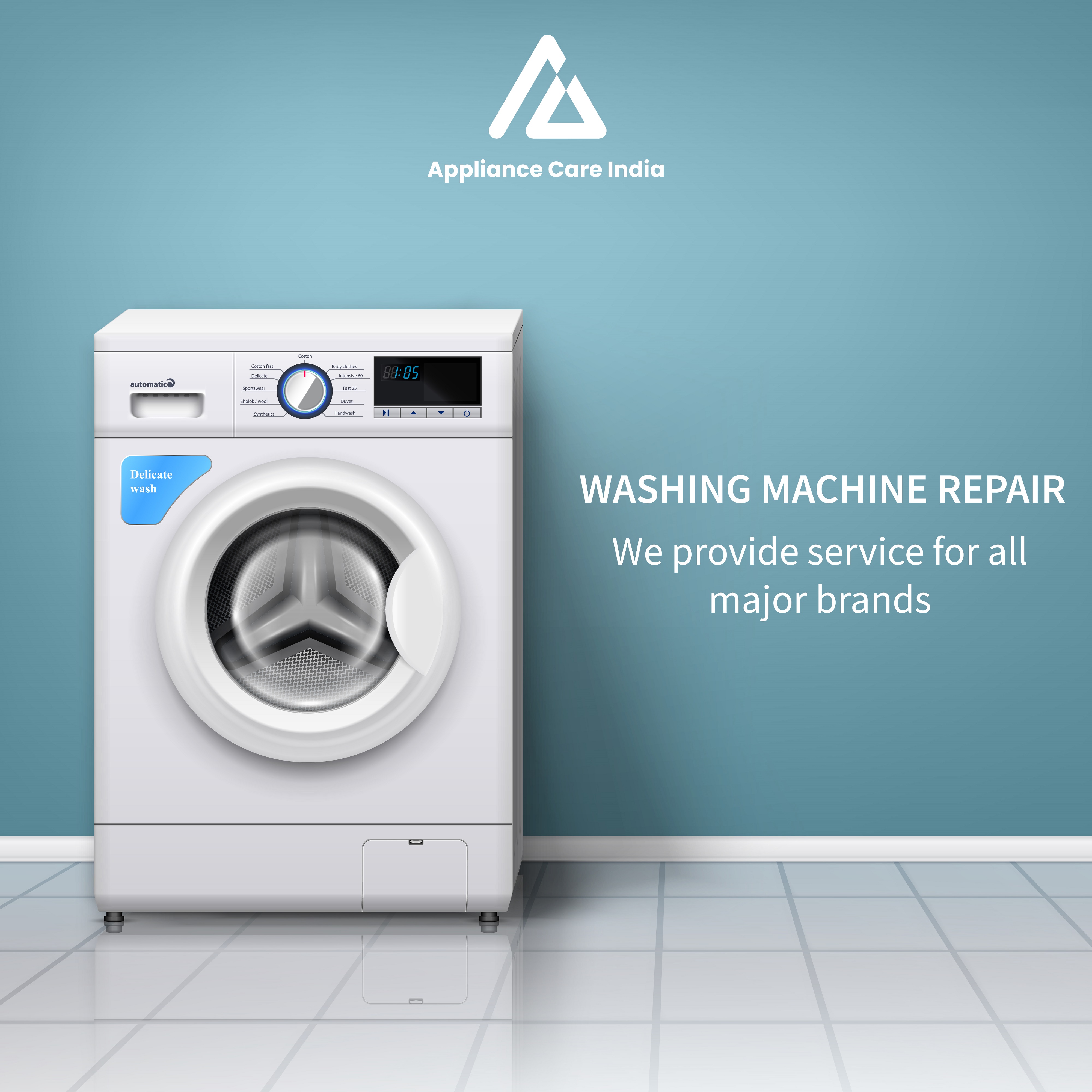 Washing Machine Repairing Services from Appliance Care India
