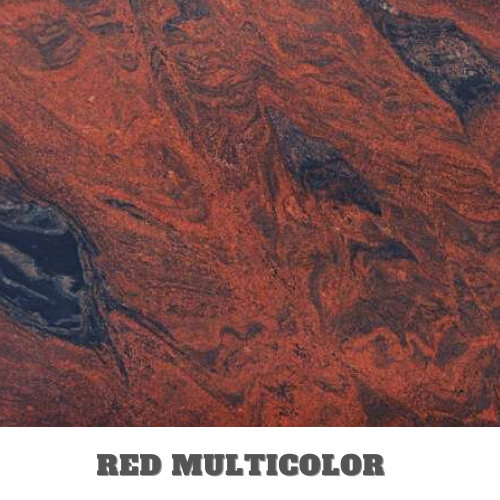 Red Multicolor Granite from Sevenn Seas Stones Pvt Ltd