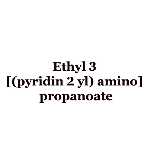 Ethyl 3‐[(pyridin‐2‐yl)‐amino]‐ propanoate from Vihita Chem Pvt Ltd 