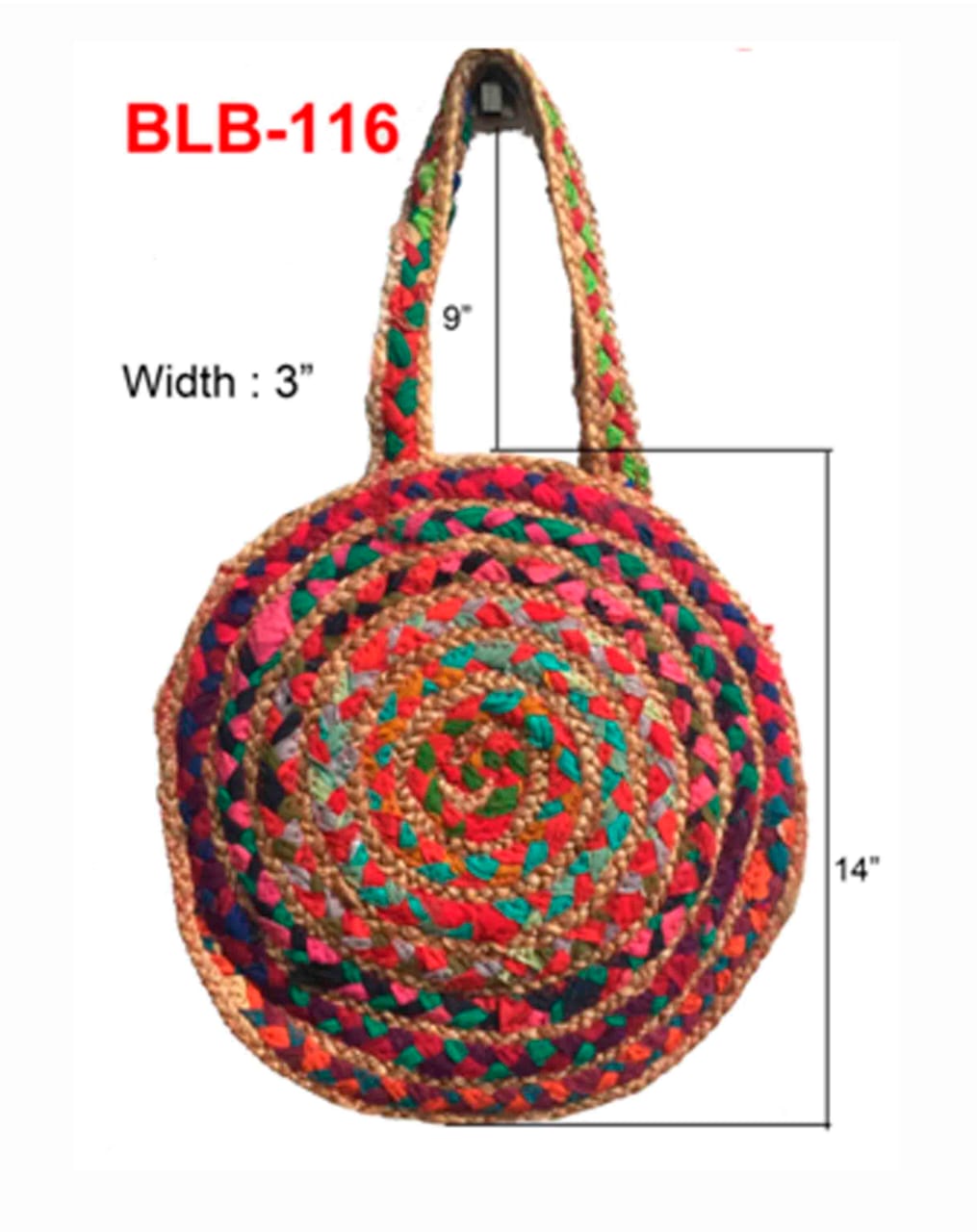 Jute Ladies Purse & Handbags - BLB-116 from JFS Global Trade