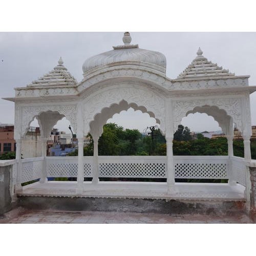 Makrana White Marble Carving Temple from Aaliya stones 