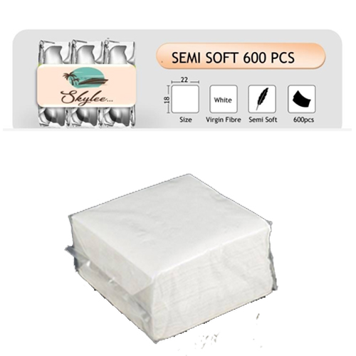 Skylee Semi Soft Tissue Paper - 600 Pcs