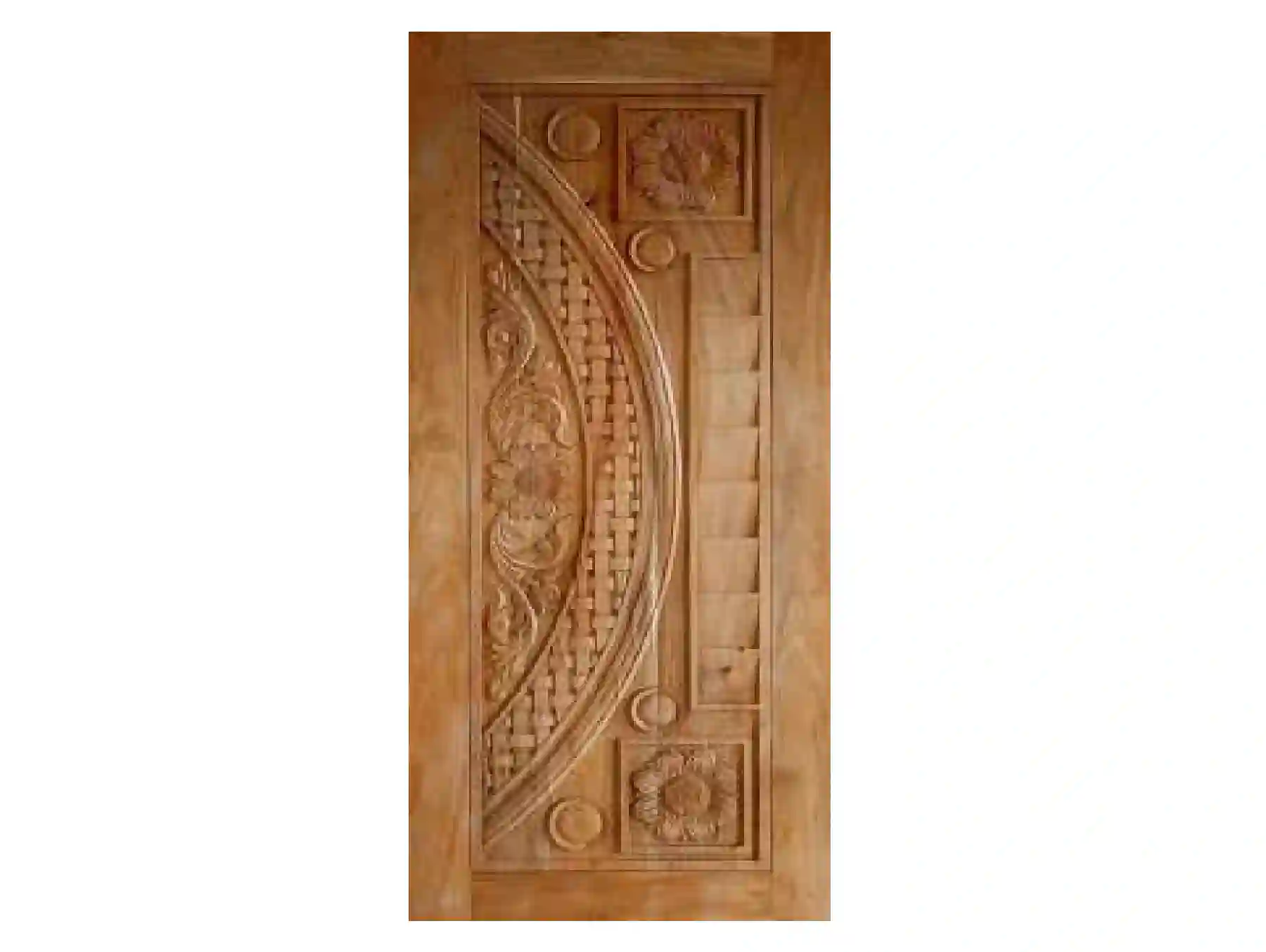 Teak Wood CNC Doors For Any home or office building. 