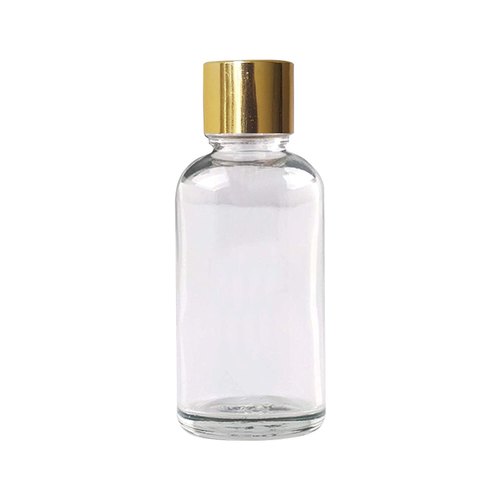 Screw Cap Cosmetic Glass Bottle For Shampoo, Sanitizer, Essential Oil, Perfume, Serum from Zenvista Meditech Pvt. Ltd.