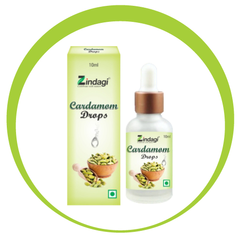 CARDAMOM DROPS 10ml from Jhanil Health Care Pvt Ltd