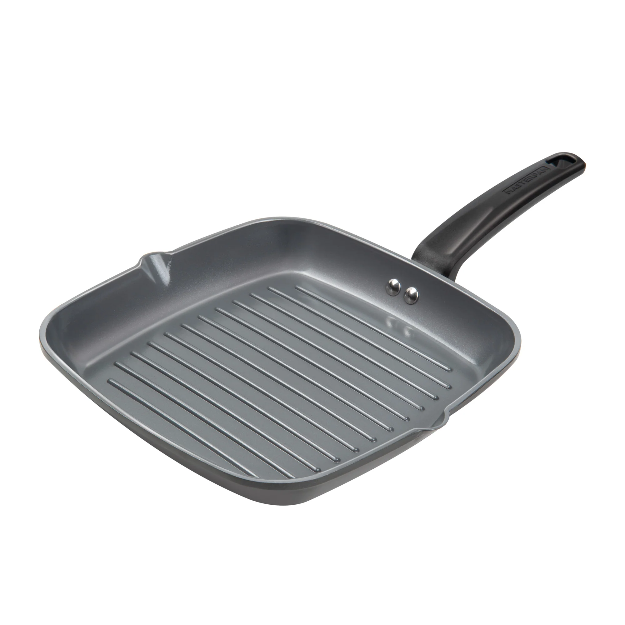 MASTERPAN Ceramic Nonstick Grill Pan, 10