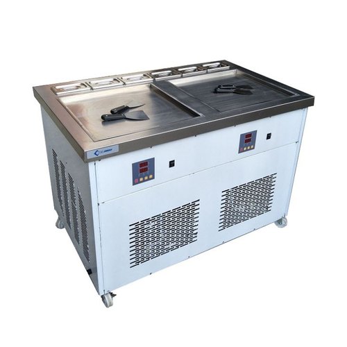 Double Pan Ice Cream Machine from Maz engineers