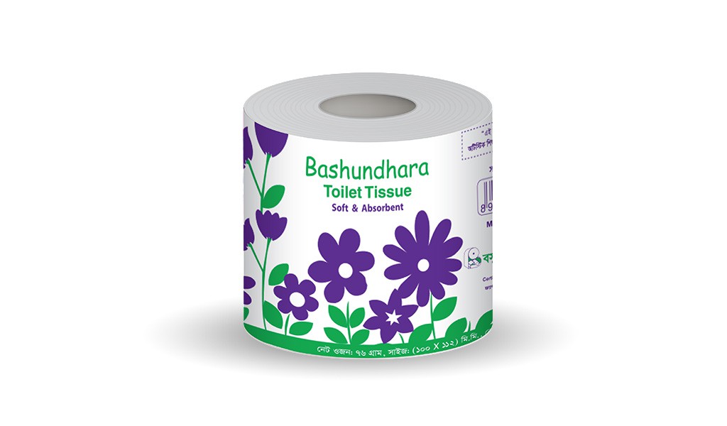 Bashundhara Toilet Tissue White from Bashundhara Paper Mills Ltd.