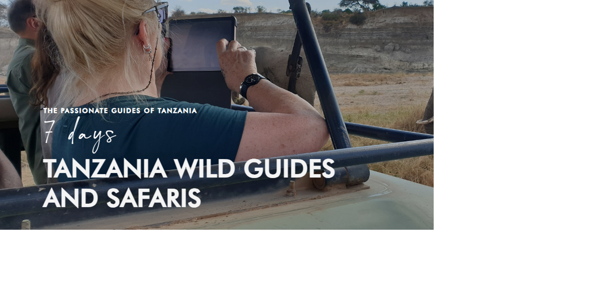 TANZANIA WILD GUIDES AND SAFARIS from Passionate Guides Tanzania