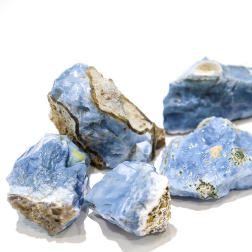 Blue Opal Rough Stone Gemstone