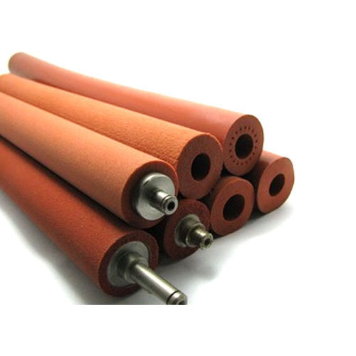 Orange Flexographic Rubber Roller From Anar