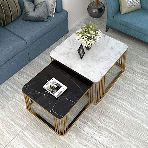 Centre Table in metal with marble top  from AMBER ART EXPORT
