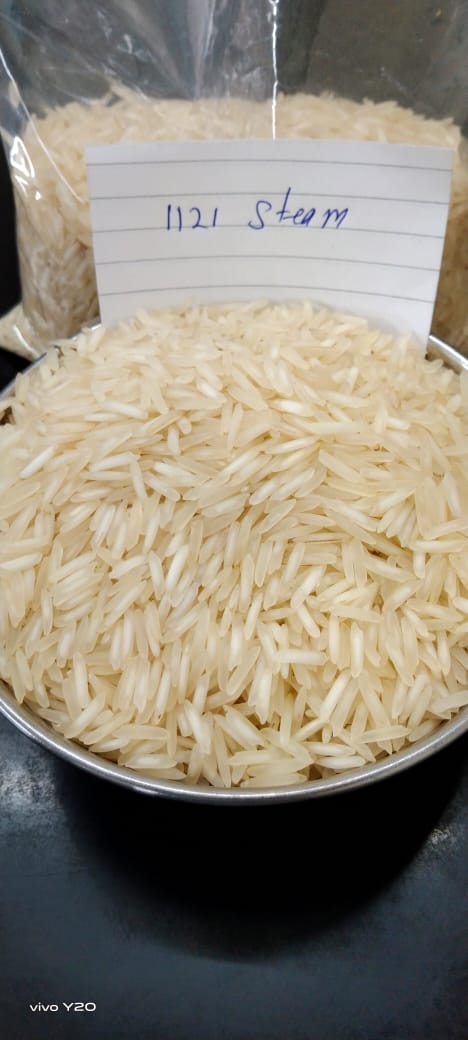 1121 Steam Basmati Rice from DR TRADERS