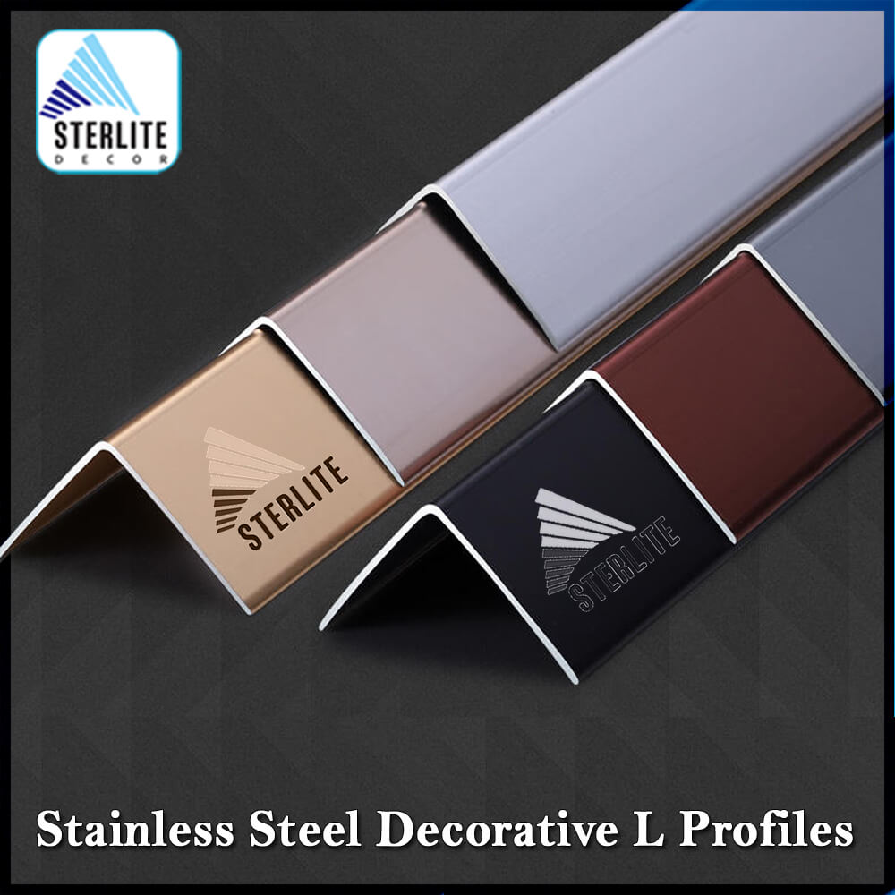 Stainless Steel L Patti from Sterlite Decor