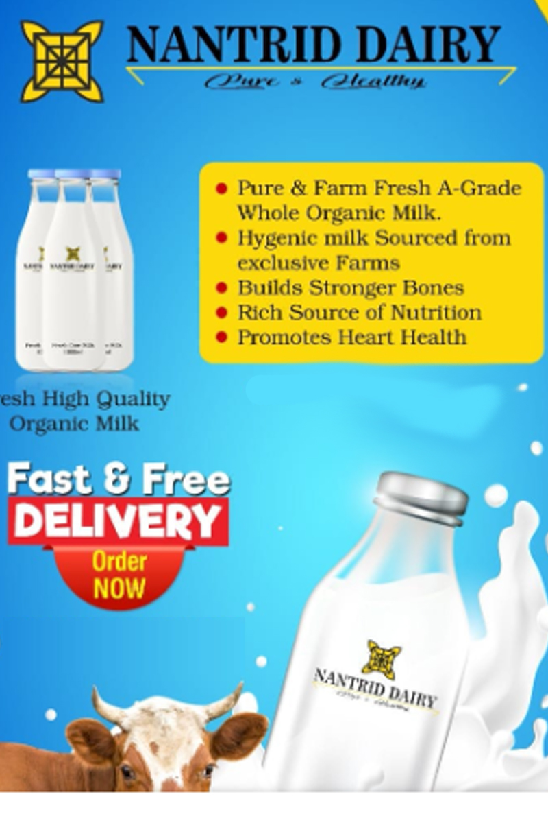 Fresh High Quality Organic Milk