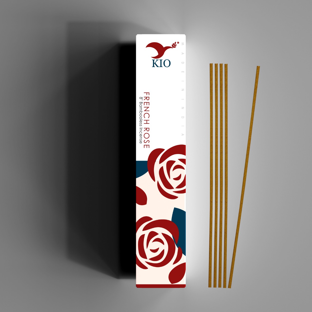 French Rose Bambooless Incense Sticks from KIO