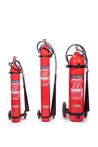 Mercury Co2 Trolley Fire Extinguisher from Satyam fire and safety solutions