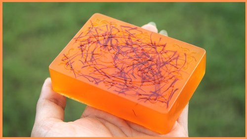 HE SAFFRON & PALASH GLYCERIN SOAP from Herbal Exports