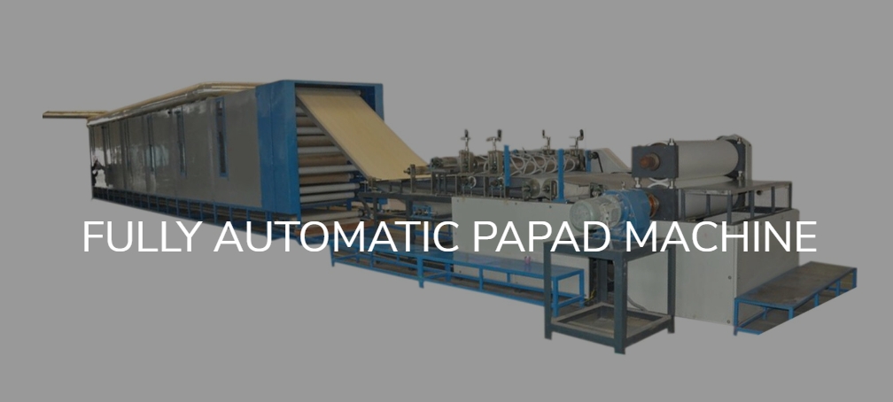 FULLY AUTOMATIC PAPAD MACHINE from UTSAV PAPAD MACHINE