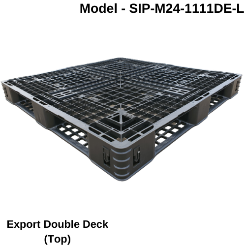 HDPE Double Deck Cargo Export Pallets from Swift Technoplast Pvt Ltd