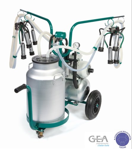 Double Unit Mobile Milking Machine from JAGMOHAN INDUSTRIES