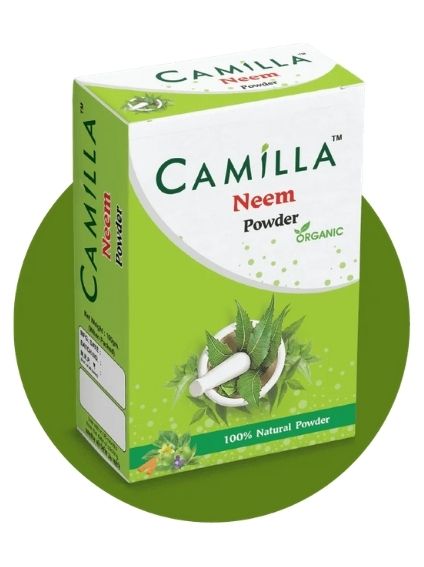 Natural Camilla Neem Powder for Hair and Skin Care