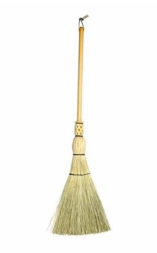 Wooden Long Handle Corn Fiber Broom from YADAV BROOM UDYOG