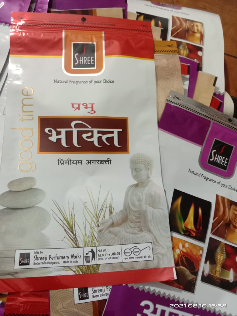 Shree Bhakti Premium Natural Fragrance Incense Sticks / Agarwati