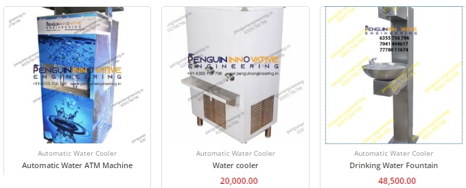 water cooler from Penguine Engineering