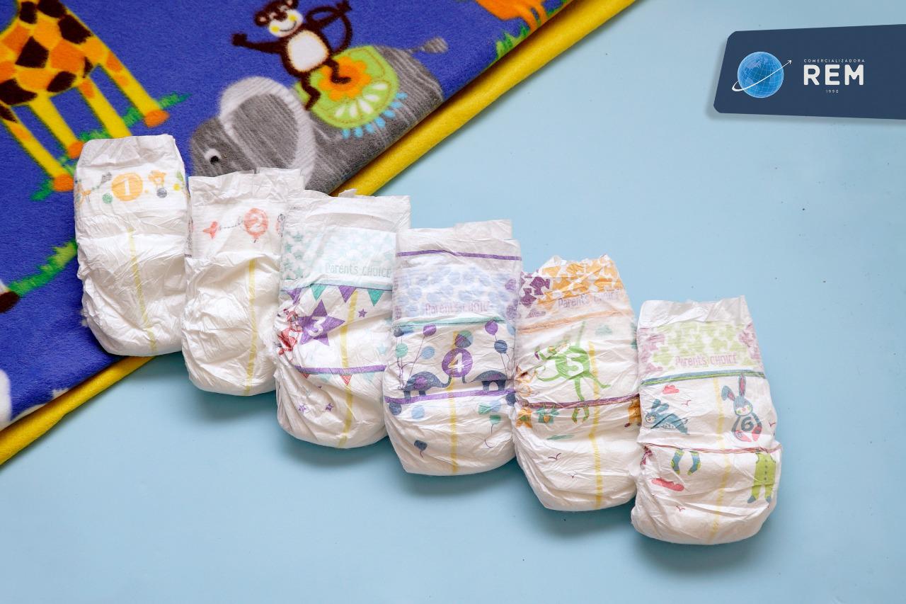 Disposable baby diapers in 40 pieces pack