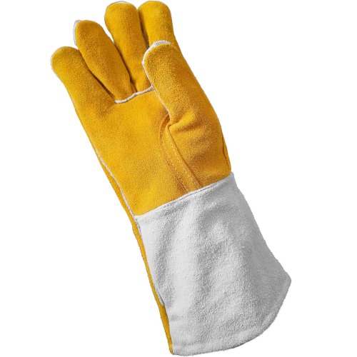 Welding Leather Hand Gloves from Badshah Safety Services