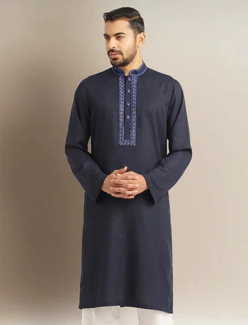 Jacquard Regular Fit Men's Panjabi from Blucheez Outfitters