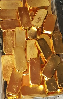 Gold Bars 23 Karats  from Volta Gold Mines Ltd