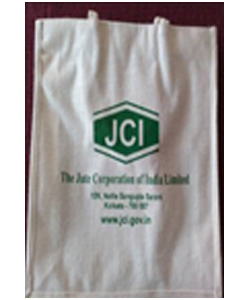 BLEACHED LAM JUTE BAGS 14X 14 from Jute Corporation of India