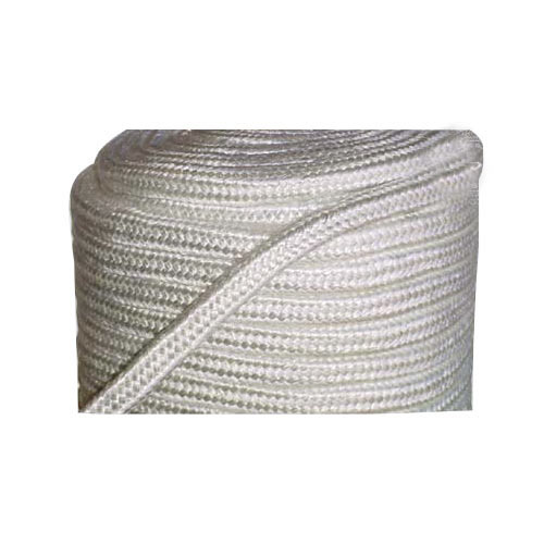 White Fiberglass Square Rope