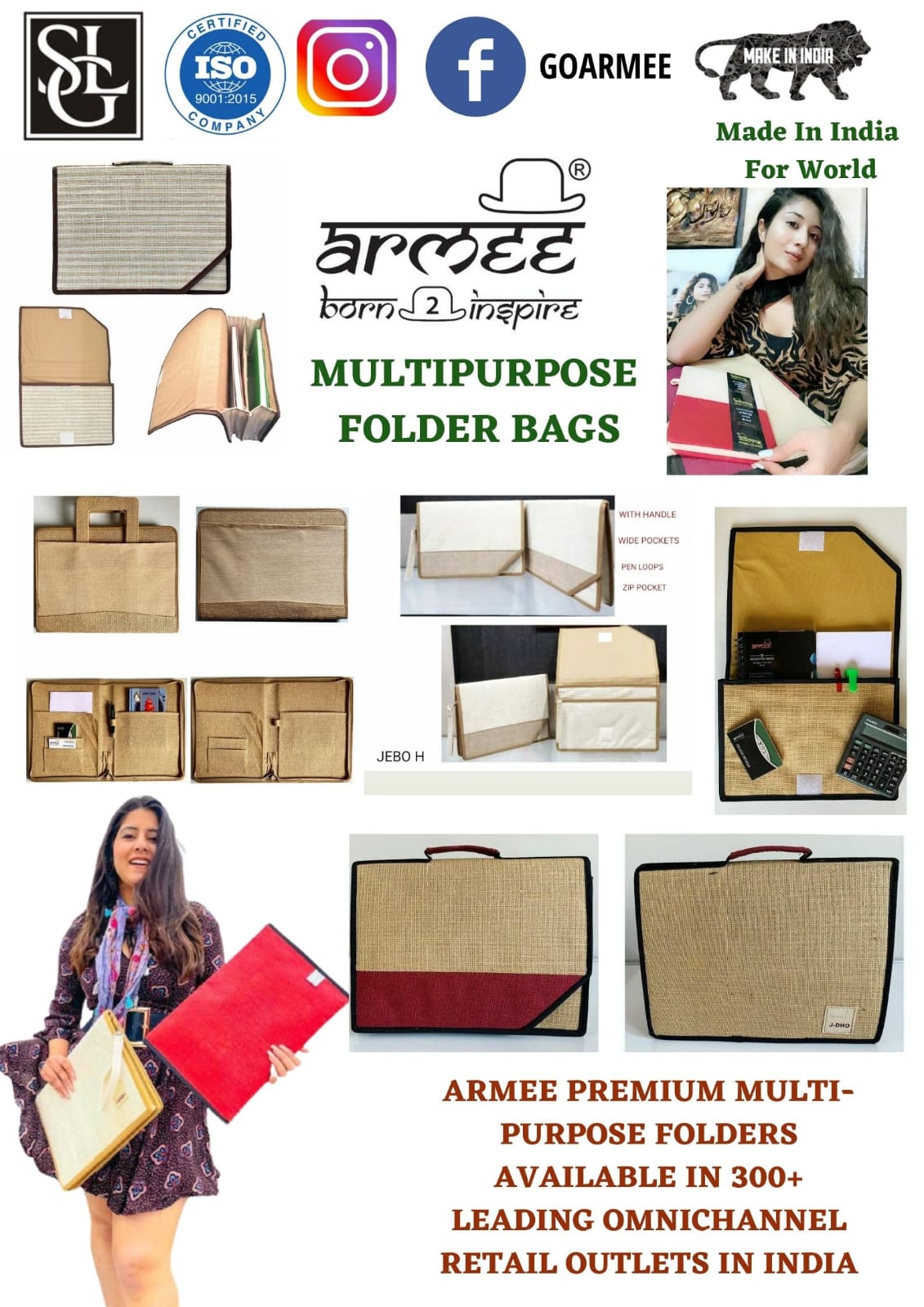 Armee Premium Jute Bags  from Armee Corporate Lifestyle