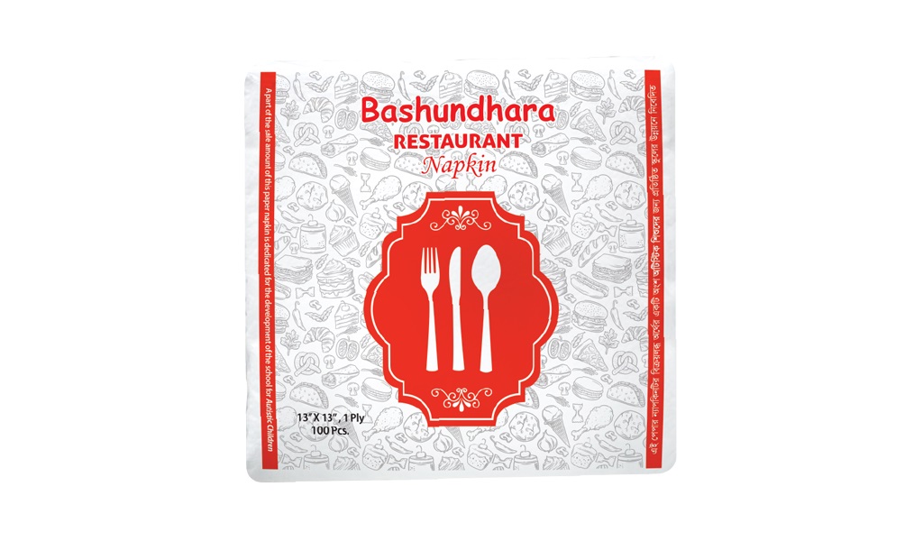 Bashundhara Restaurant Napkin