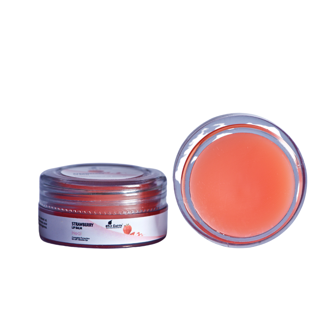 Wild Earth Luscious Strawberry Lip Balm (9 GMs), Strawberry Extracts,  Natural Fragrance from PRN LIFESTYLES PVT LTD