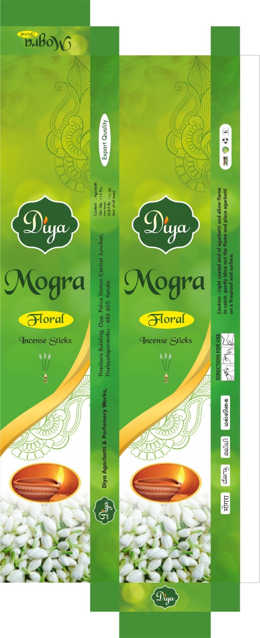 Scented Agarbatti Mogra from Diya Agarbatti & Perfumery Works