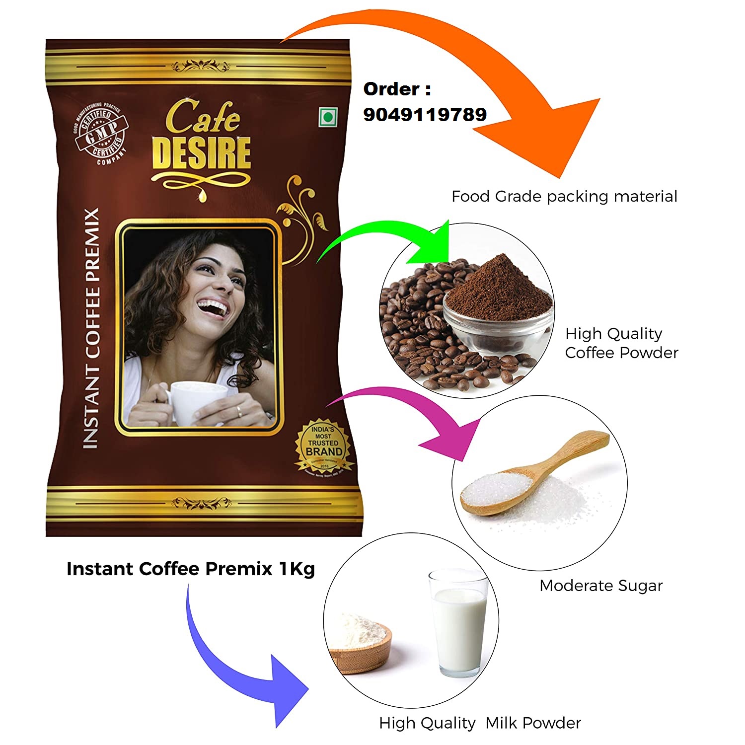 Coffee Premix Powder from Laxmi Cafe Desire