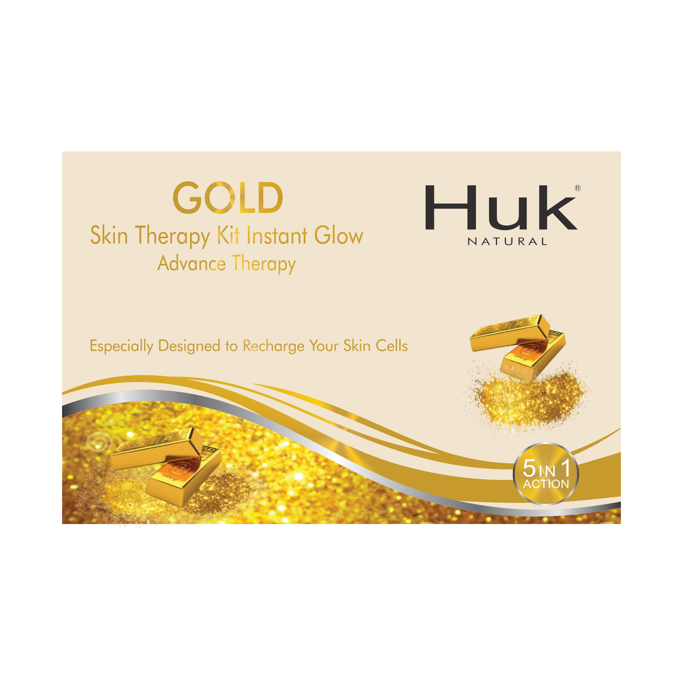 Huk Gold Facial Kit from Huk