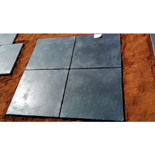 KADAPPA BLACK - HALF HONED WITH LEATHER - LIMESTONE from JUNO STONE PAVING (OPC) PRIVATE LIMITED