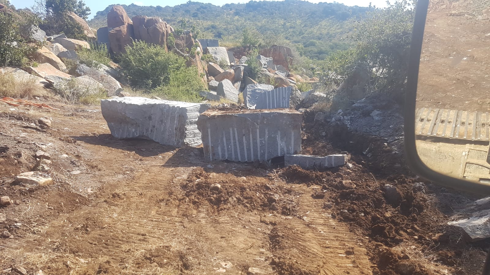 Rustenburg Grey Granite BLOCKS from Ngombe Land Projects (Pty) Ltd