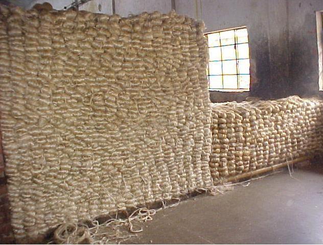 The Raw Jute in Bales